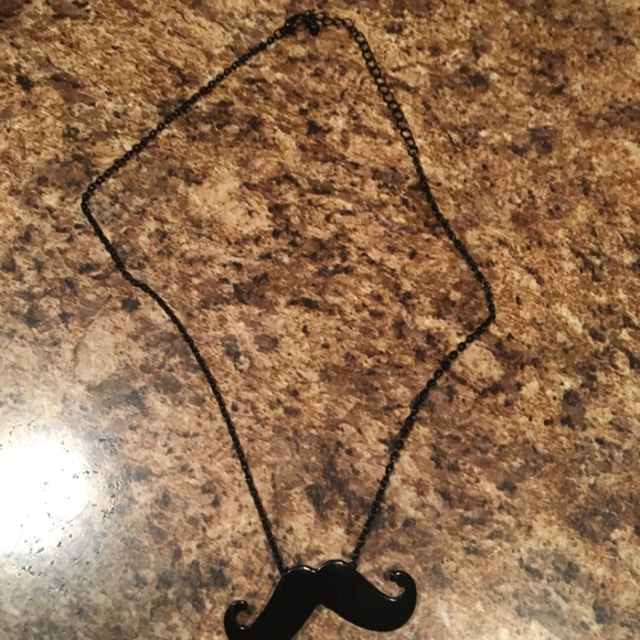 Mustache Necklace - Picture 2 of 2
